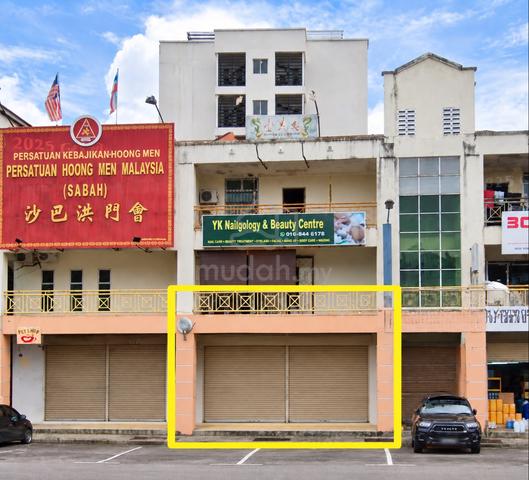 Inanam sentral shoplot for rent 1