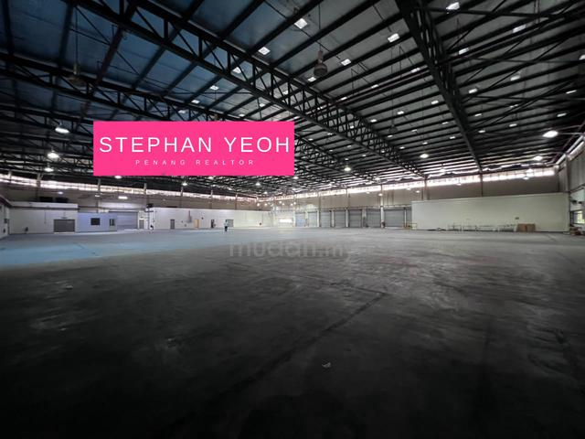 Factory Warehouse RENT at Bukit Minyak Simpang Ampat BU40,000sf 1