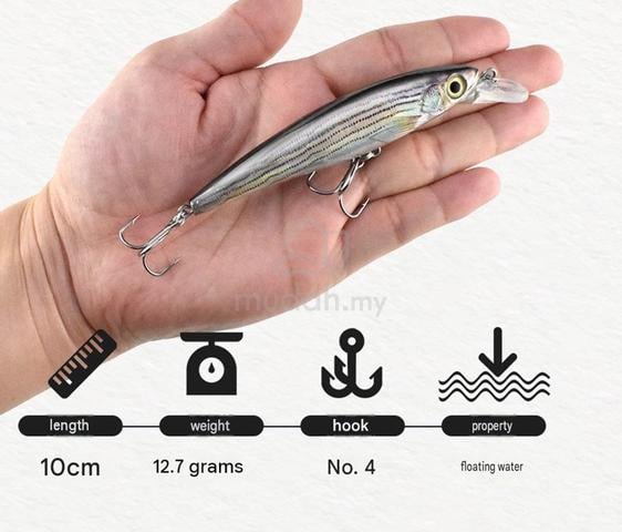 Skygitz Malaysia Mangrove Jack Fishing Lure Minnow - photo 4 of 6