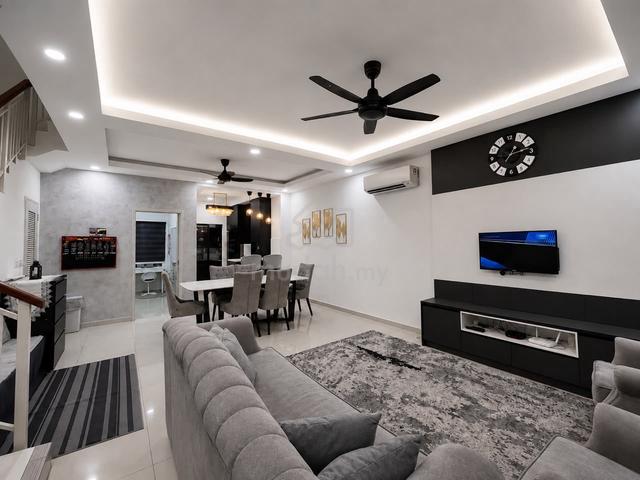 FULLY RENO WITH SOLAR PANEL 2 Sty Hse Bywater Setia Utama 3 Setia Alam 1