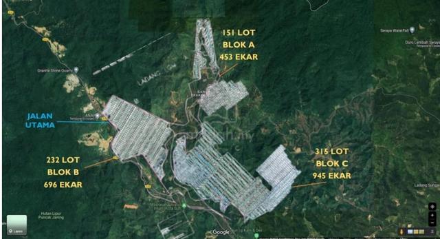 Tanah Pertanian Pajakan Mukim 2094 Ekar Di Padang Terap Kedah 1