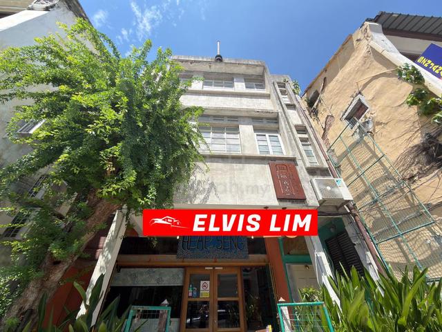 Modern Heritage Building 3 Storey Lebuh China Georgetown UNESCO 1