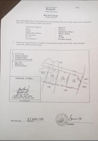 Tanah Lot Banglo Untuk dijual 1