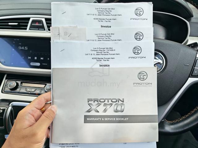CKD PREMIUM X Full Service Record Proton 2020 X70 - 4