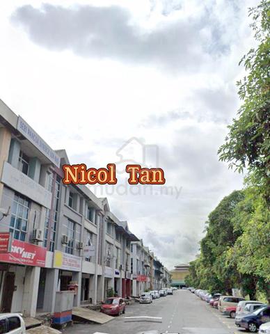 3 sty shop office for sale at Perai Jaya Beside Pacific ,Prai 1