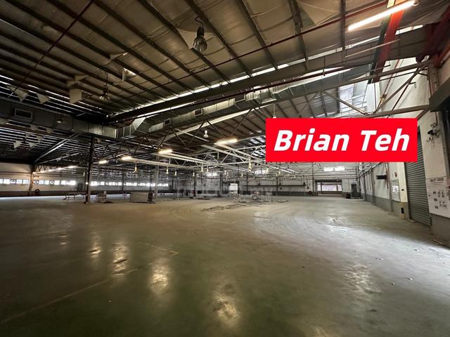 1.55 Acre Detached Factory Warehouse Rent at PRAI PERAI Butterworth 1