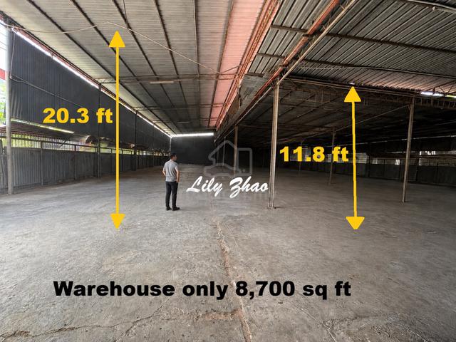 Warehouse cum Showroom / Office hub for Rent, 11,200 sq ft📍Penampang. 1