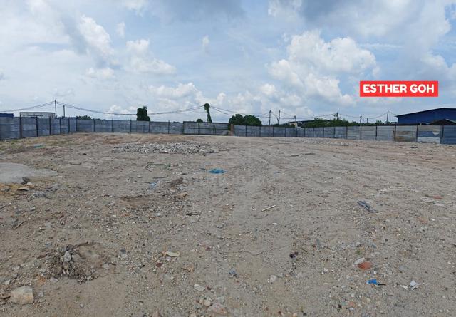 1 Acre Land with fenced For Rent,Machang Bubok ,Bukit mertajam 1
