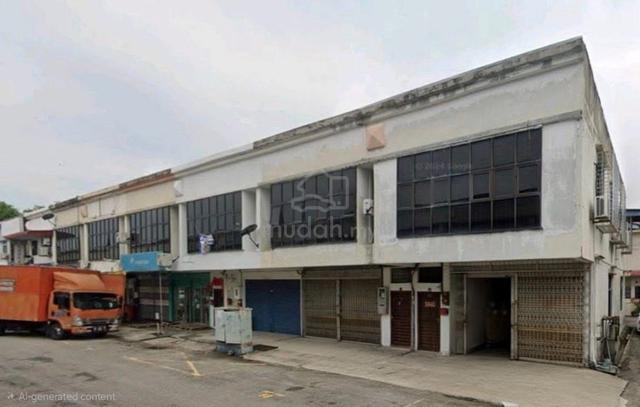 Cheap Rent Corner Terrace Shophouse Near AEON Big Bukit Minyak 1