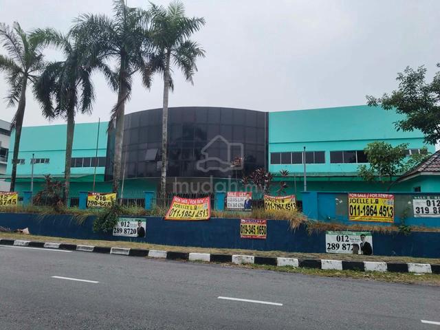 Detached Factory Annexed With 2Storey Office For Rent Shah Alam U5 1