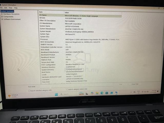 Laptop ASUS VivoBook X409DA | Ryzen 3 | RAM 20GB | - photo 5 of 6