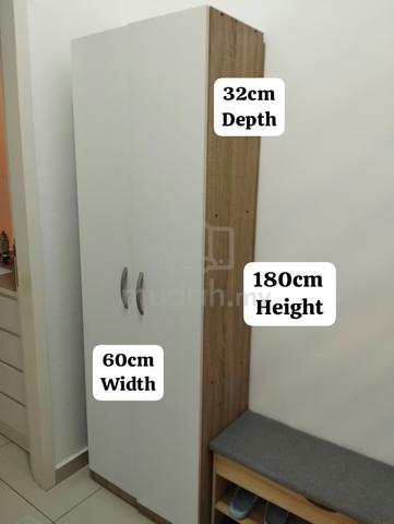 Used 6FT Shoes Cabinet for Sell - photo 2 of 2