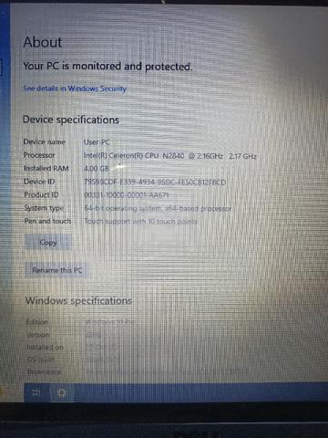 Laptop Touchscreen - photo 4 of 6