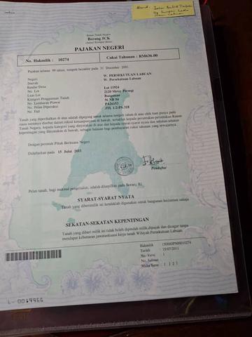 CL Labuan Land 1