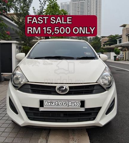 2016 Perodua AXIA 1.0 G MY14 B200 (A) - 1