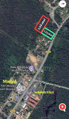 Tanah tepi jalan besar dekat Masjid Fikri Setiu 3