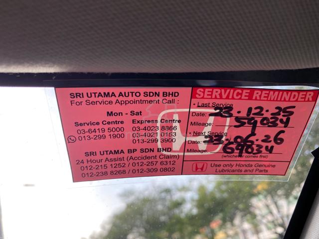 2022 Honda HR-V 1.5 TURBO V (A) Warranty Svc Honda - 5