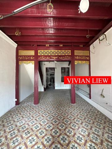 2 Storey Shophouse Rent 1800sf Nagore Square Rare Jalan Burma Georgeto 1