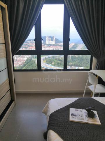 Female Unit Master Bedroom, Linked Bridge 2mins, Aster Cheras 4