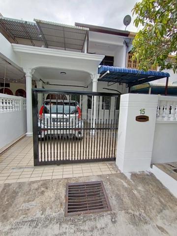 Double Storey Terrace Taman Sri Tunas Bayan Baru Penang Renovated Unit 1