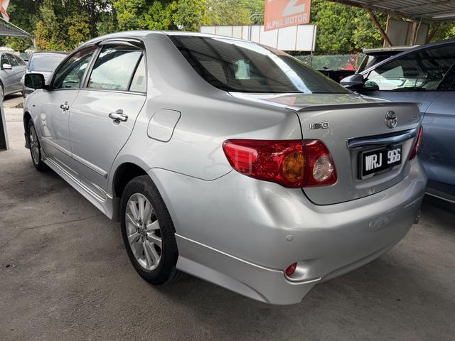 2008 Toyota COROLLA ALTIS 1.8 G (A) HARGA LELONG - 2