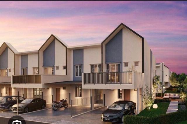 Permatang tinggi aeon alma guard&gate new landed house for sale 2 sty 1