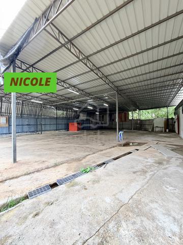 Air Itam Empty Land Light Industrial Warehouse Car Workshop Production 1