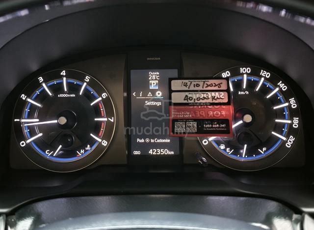 2022 Toyota INNOVA X 2.0L (A)- Full Service Record - 3