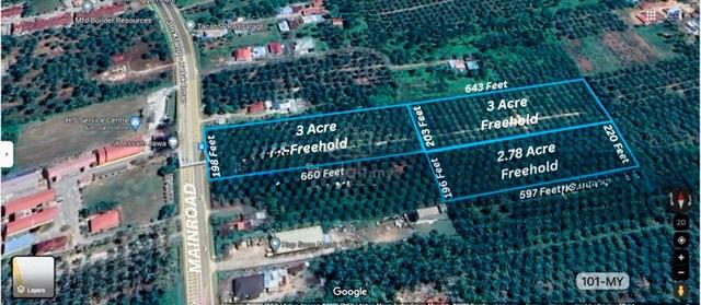 MAINROADš„8.8Acre Agricultu Land Saleļ¼Klang Teluk Intan Kuala Selangor 1