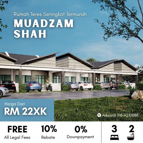 Rumah Teres Paling Baloi di Muadzam Shah Pahang 1