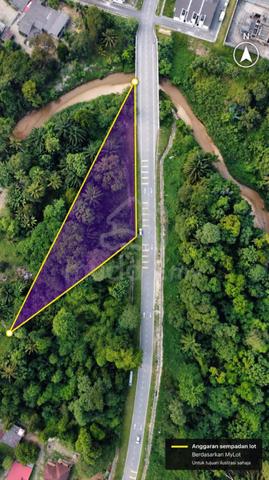 Tanah Dusun Geran Individu tepi jalan 0.4 Ekar di Labu Negeri Sembilan 1