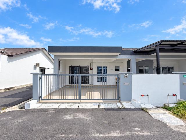 Tanjung Tualang Single Storey Endlot For Sale 督亚冷单层排屋出售 1