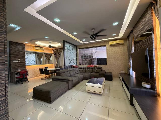 Taman Gaya Ulu Tiram Cemerlang Cluster House Fully Furniture For RENT 1