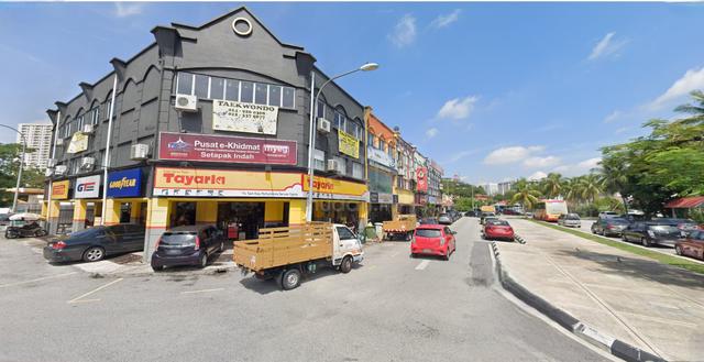 setapak . danau kota ground floor shop . taman setapak indah 1