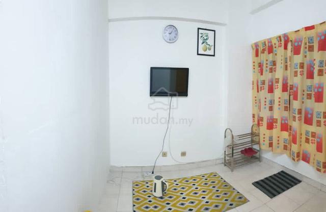 Bilik Sewa Murah LELAKI Fully Furnish @Kg Jawa 10 min to HTAR, S. Alam 1