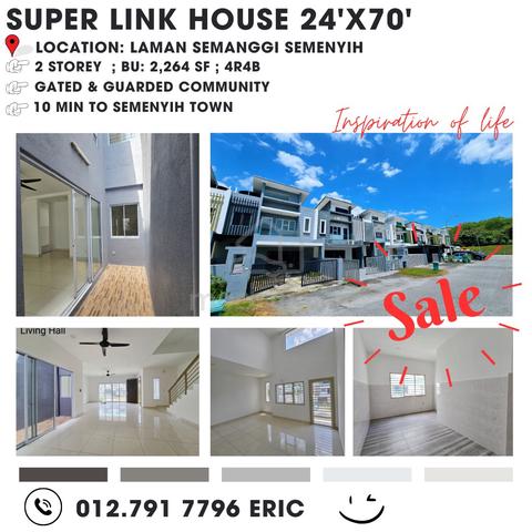 2 Storey Super Link House for SALE 1