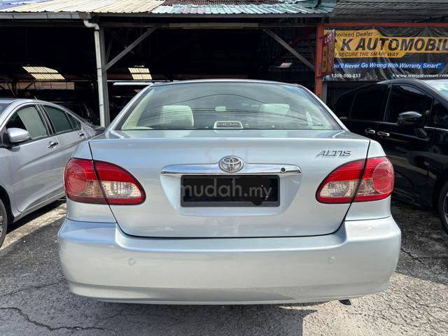 2004 Toyota COROLLA ALTIS 1.8 G FACELIFT (A) ESeat - 5