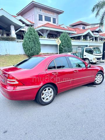 2002 Mercedes Benz C-CLASS 2.0 200 K ELEGANCE - 2