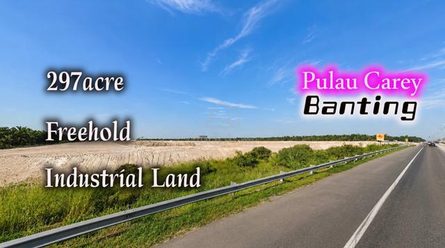 Pulau Carey Banting Jenjarom 297acre Freehold Medium Industrial Land 1