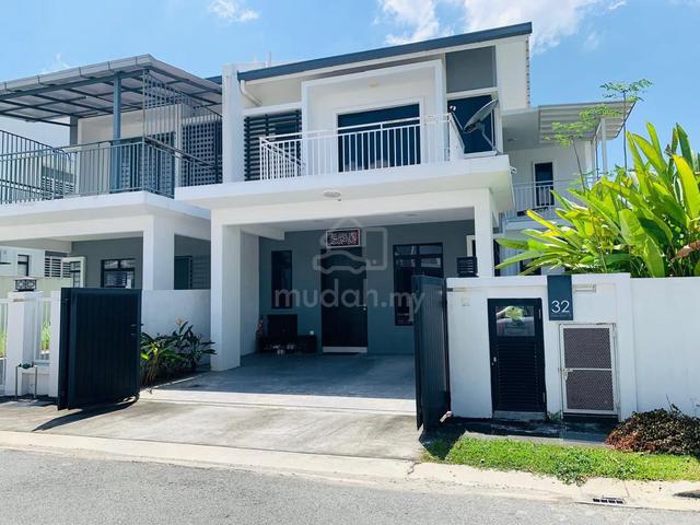 Semi D Corner Lot Double Storey House Taman Jaya 1, Mantin Nilai Neger 1