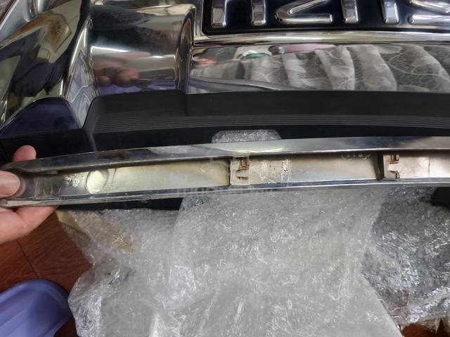 original front grille chrome hood moulding - photo 3 of 5