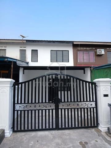 FULL LOAN HOUSE JALAN TEMBIKAI TAMAN KOTA MASAI,2sty 1