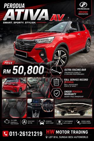 2023 Perodua ATIVA 1.0 AV (A) NOT E-HALLING UNIT - 1