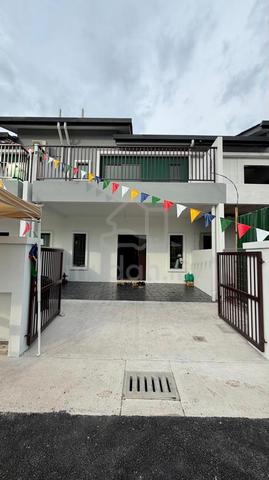 FULL LOAN 2100sf PINGGIRAN SHAH ALAM KOTA KEMUNING RIMBAYU JALAN KEBUN 1