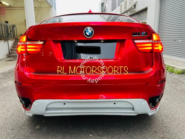BMW X6 e71 hamann rear skirt diffuser lip bodykit Car