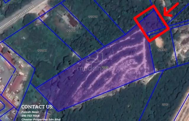 5 EKAR FREEHOLD Tanah Pertanian Untuk Dijual di Jambu Rias, Karak 1