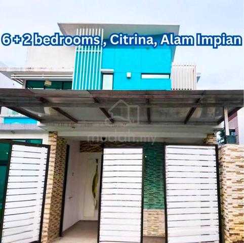 For sale Freehold Semi D 2 storey Citrina Alam Impian 1
