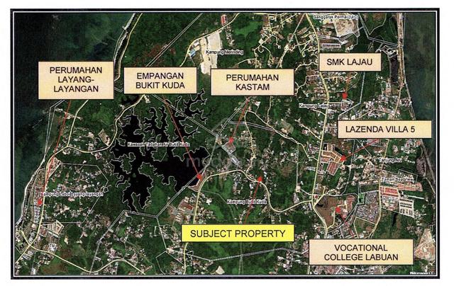 BMV 2.125Acres FREEHOLD LABUAN Residential NT Land Main Road Frontage 1