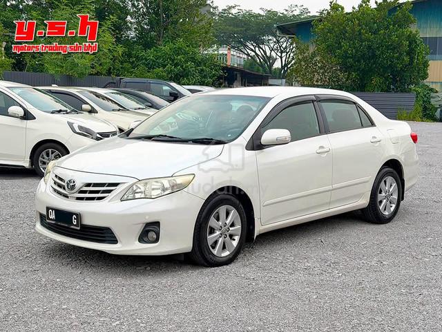 2013 Toyota COROLLA 1.6 ALTIS E MY08 E140 - 2