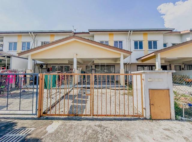 FLEXIBLE DEPO!FACING OPEN! Double Storey Terrace Taman Seri Mewah Meru 1